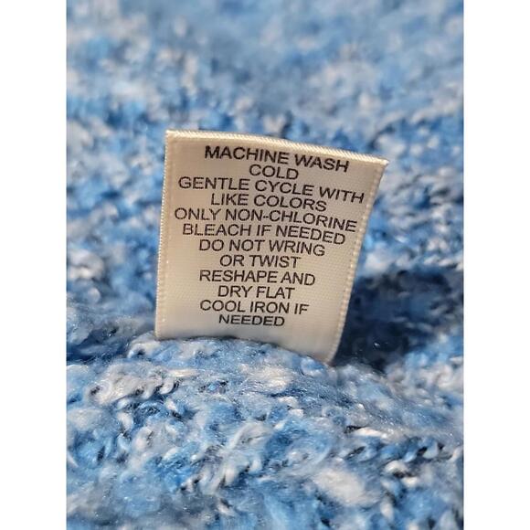 Sincerely Jules Size S Womens NWT Blue Knit Cozy Long Sleeve Sweater NWT #W1 - Picture 11 of 11